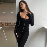 Chiara Jumpsuit | Bodycon Jumpsuit voor Dames met Gestroomlijnde Pasvorm en Trendy Look