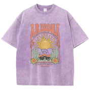 Dalina T-shirt | Vintage Geïnspireerd T-shirt van Zacht Gewassen Katoen