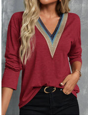 Aureliana Blouse | Comfortabele Damesblouse van Lichtgewicht Ademende Stof met Verfijnde Pasvorm