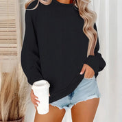 Allegra Sweater | Dames Winter Sweatshirt met Ronde Hals en Losse Pasvorm