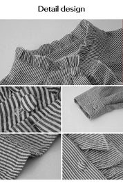 Alexia Blouse | Tijdloze Licht Getailleerde Blouse van Katoen met Subtiele Kraag en Knoopsluiting