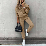 Amara Set | Luxe Hoodie- en Joggingpak met Oversized Fit en Minimalistisch Design