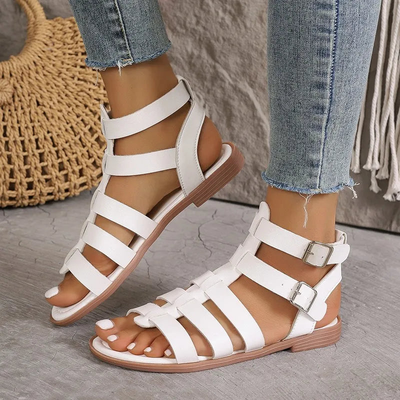 Ava Sandalen | Elegante Zomersandalen met Gevoerde Zool en Ademend Design