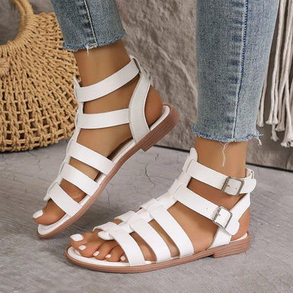 Ava Sandalen | Elegante Zomersandalen met Gevoerde Zool en Ademend Design