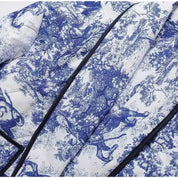 Annemarie Gedessineerde Jas | Elegante Tussenjas met Flatterende Pasvorm en Unieke Print