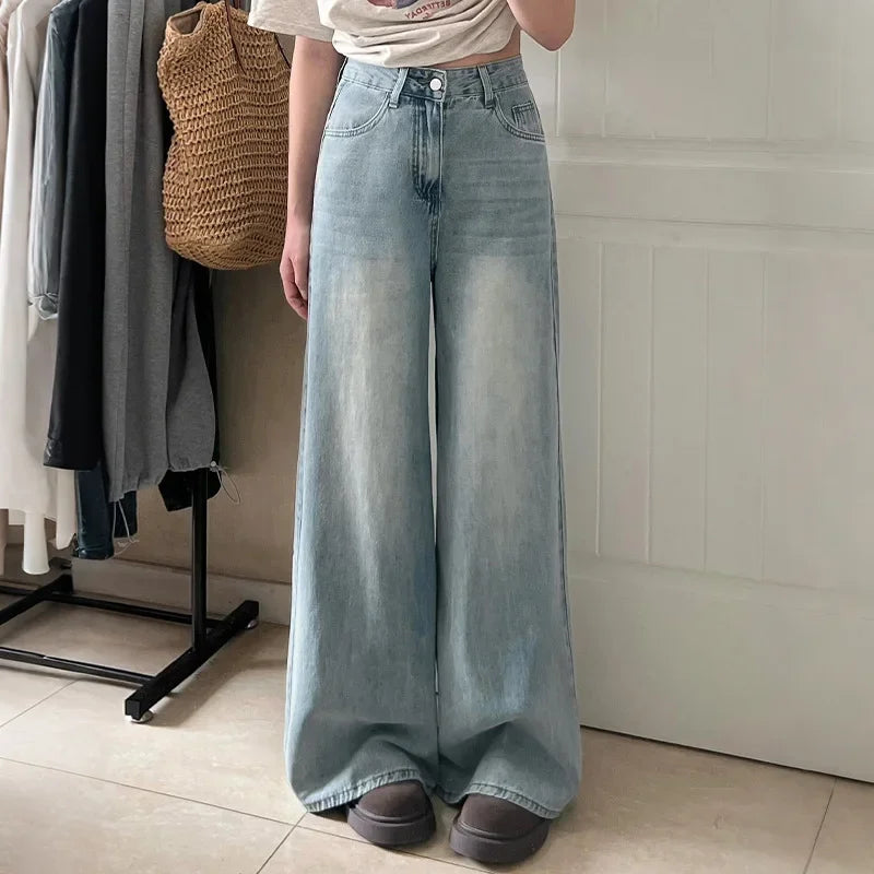 Elena Jeans | Dames Mom Jeans met Wijde Pasvorm en Moderne Look