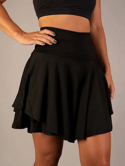 Alkira Rok | Korte Rok met Hoge Taille en Comfortabele Pasvorm voor Zomer en Lente