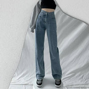 Livia Jeans | Dames Mom Jeans met Hoge Taille en Klassieke Pasvorm