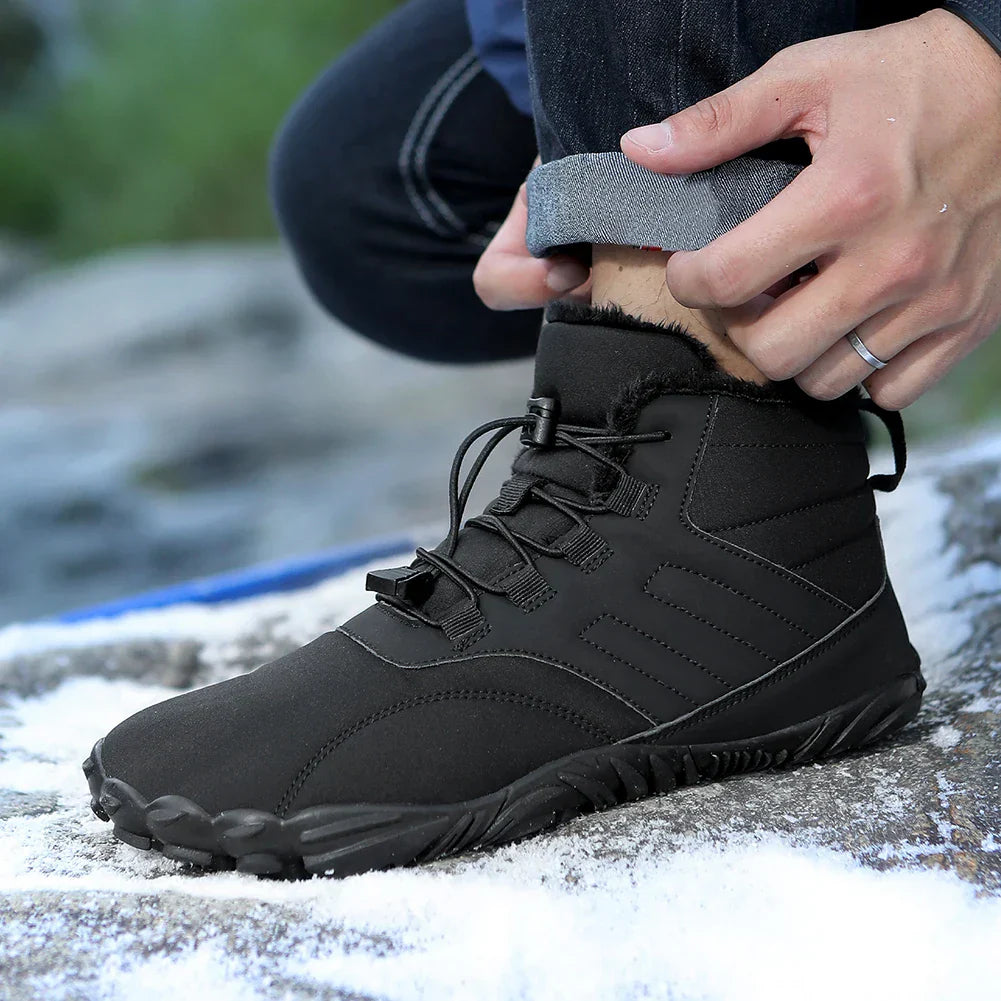 Aurora Flex winter barefoot schoenen – minimalistische boots met isolatie