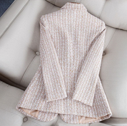 Ekko Blazer | Getailleerde Geruite Blazer met Klassiek Design en Moderne Flair