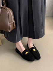 Suède Loafers Dames. Lichtgewicht, Tijdloos Comfortabel – Maison Elara