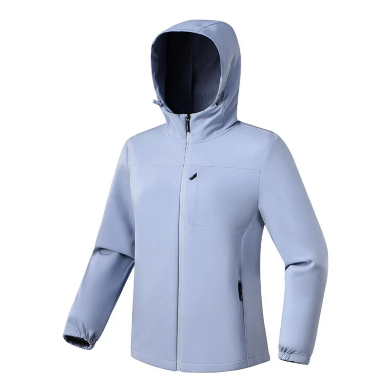 Elena Softshell Jas | Dames Softshell Jas met Capuchon en Sportieve Pasvorm