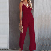 Isla Jumpsuit | Ibiza-Stijl Jumpsuit met Elegante Hoge Taille en Comfortabele Pasvorm