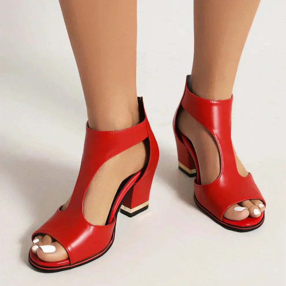 Faye Comfort Sandalen | Stijlvolle Sleehakken met Ultiem Draagcomfort