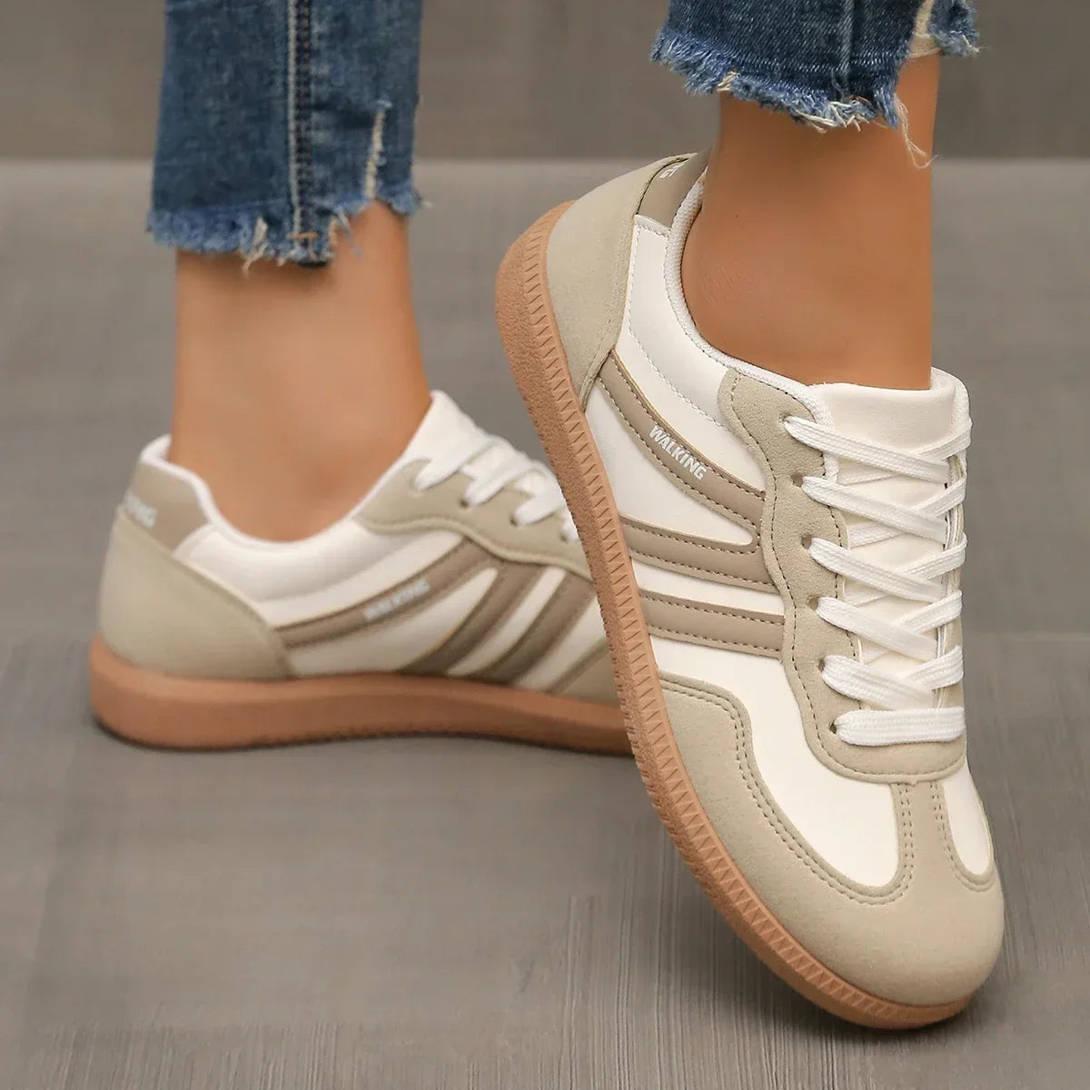 Serena Orthopedische dames sneakers – lichte wandel­schoenen met steun en ademend mesh