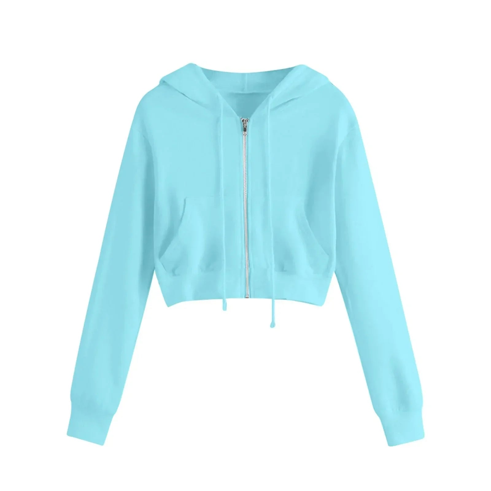 Alessia Hoodie | Kort Dames Sweatshirt met Kap en Trendy Winterlook