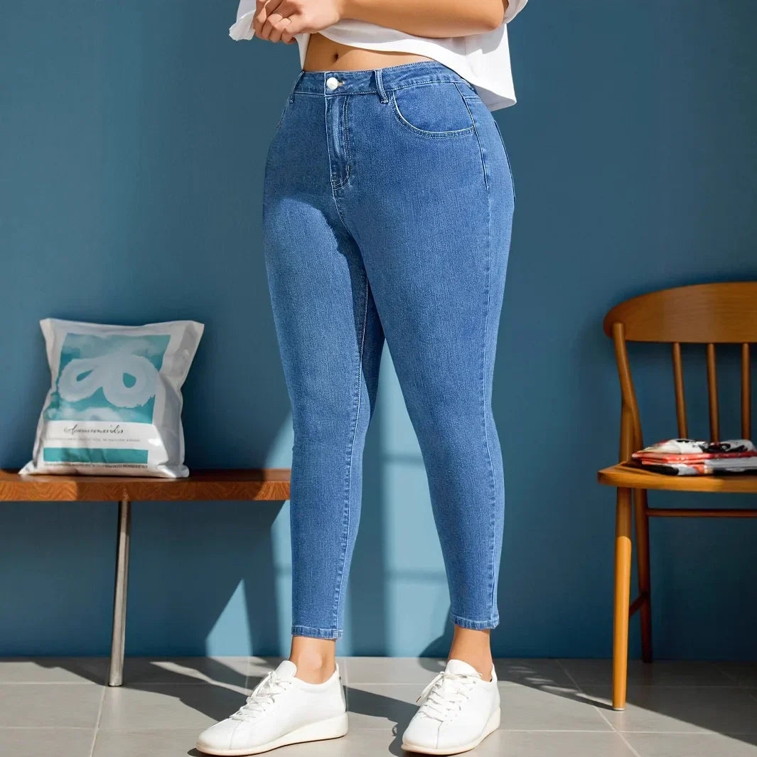 Siena Jeans | Dames Mom Jeans met Moderne Pasvorm en Tijdloze Look