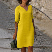 Camila | Zomerjurk met Luchtige Pasvorm en Vrouwelijke Look