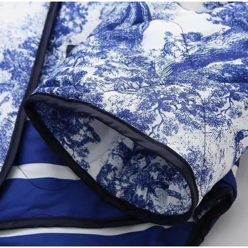 Annemarie Gedessineerde Jas | Elegante Tussenjas met Flatterende Pasvorm en Unieke Print