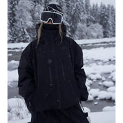 Unisex Ski Jas – Waterdichte Warm Gewatteerde Outdoor Winterjas van Elena Moretti