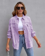 Valentina Jacket | Bohemian Denim Jack met Perfecte Pasvorm en Ibiza Vibes