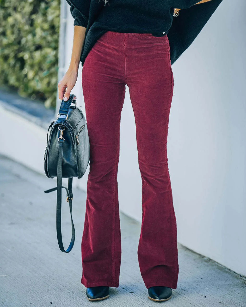 Selena Flare Pants | High Waist Flare Broek met Comfortabele Stretch en Trendy Pasvorm