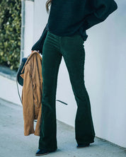 Selena Flare Pants | High Waist Flare Broek met Comfortabele Stretch en Trendy Pasvorm