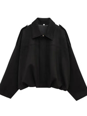 Giulia Bomberjack | Suède Damesjack met Tijdloos Bombersilhouet en Luxe Afwerking