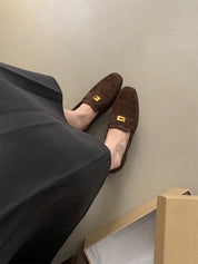 Suède Loafers Dames. Lichtgewicht, Tijdloos Comfortabel – Maison Elara