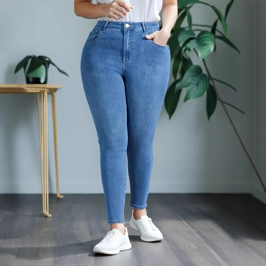 Siena Jeans | Dames Mom Jeans met Moderne Pasvorm en Tijdloze Look