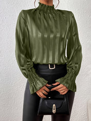 Isabella Moreau | Luxe Satijnen Blouse