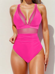 Calandra Badpak | Verleidelijk Mesh Design met Push-Up Effect