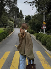 Giulia Bomberjack | Suède Damesjack met Tijdloos Bombersilhouet en Luxe Afwerking