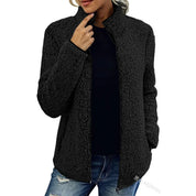 Clara Montelli | Luxe Fleece Jacket Dames – Warme & Stijlvolle Jas voor Herfst en Winter