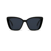 Cat-Eye Zonnebril met Groot Luipaardprint Montuur, Dames - Maelen