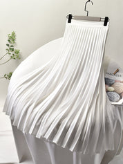 Daleyza Rok | Elegante Plissérok met Hoge Taille en Luxe Afwerking