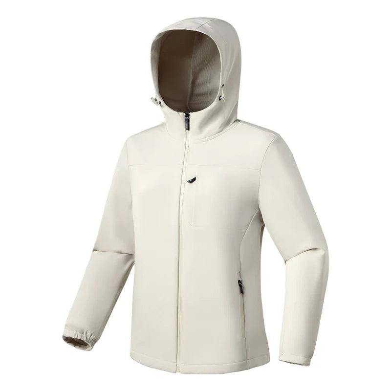 Elena Softshell Jas | Dames Softshell Jas met Capuchon en Sportieve Pasvorm
