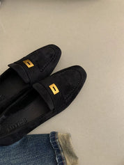 Suède Loafers Dames. Lichtgewicht, Tijdloos Comfortabel – Maison Elara