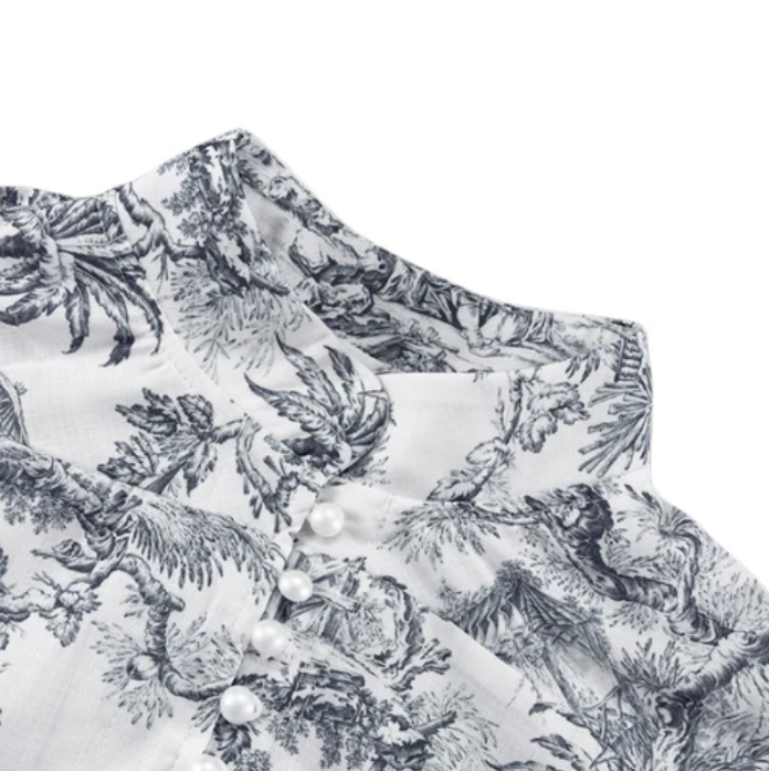 Chiara Jurk | Zomerse Plooi Jurk met Trendy Puff Mouwen en Off-Shoulder Design