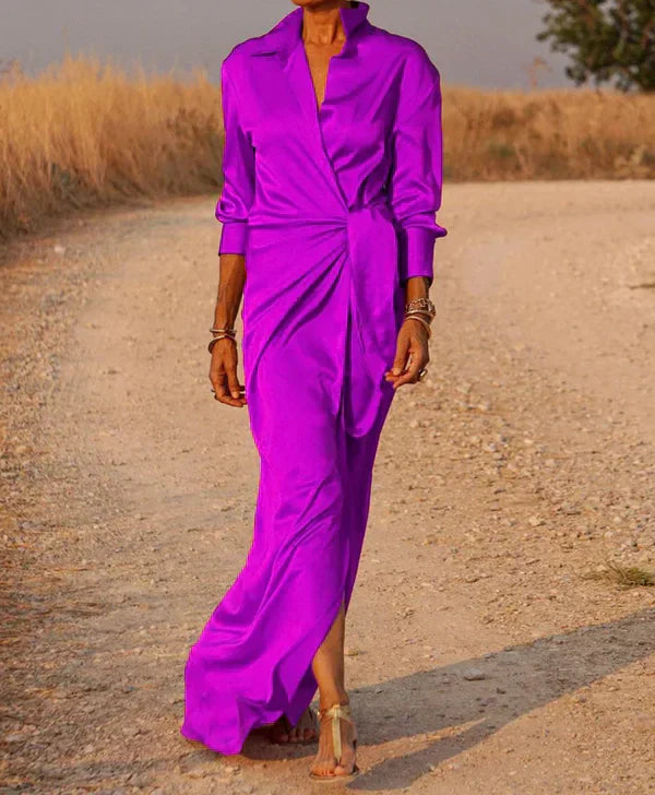 Isabella Maxi Jurk | Dames Maxi-Jurk met Elegante Pasvorm en Vloeiend Silhouet