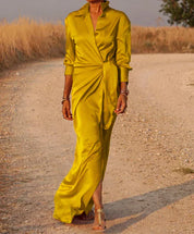 Isabella Maxi Jurk | Dames Maxi-Jurk met Elegante Pasvorm en Vloeiend Silhouet