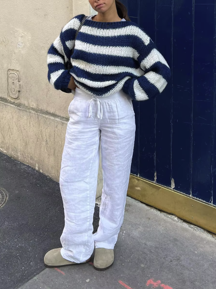 Mirella Zachte dames sweater – comfortabele trui met moderne, stijlvolle look