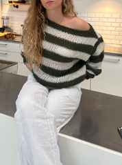 Mirella Zachte dames sweater – comfortabele trui met moderne, stijlvolle look