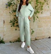 Aurora™ 2-Delige Set | Boterzachte Lounge Set voor Warmte en Stijl