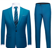 Marco Pak | 2-Delig Herenpak met Klassieke Blazer en Pantalon