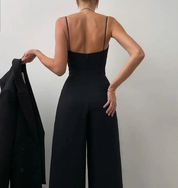 Selena Jumpsuit | Aansluitende Jumpsuit met Verfijnde Straps en Flatterende Pasvorm