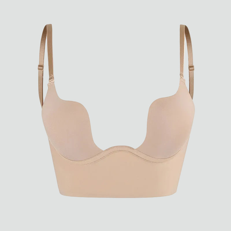 Zelfdragende Push-up Beha Dames voor Open Rug met Verstelbare Bandjes, Onzichtbaar onder Kleding - Lingerie Essentials
