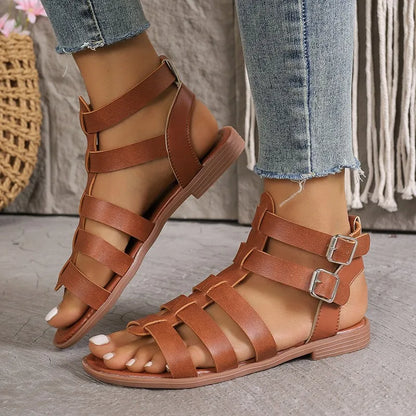 Ava Sandalen | Elegante Zomersandalen met Gevoerde Zool en Ademend Design