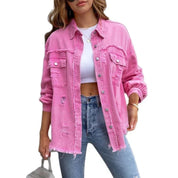 Valentina Jacket | Bohemian Denim Jack met Perfecte Pasvorm en Ibiza Vibes