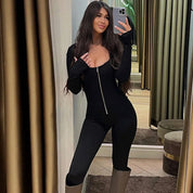 Chiara Jumpsuit | Bodycon Jumpsuit voor Dames met Gestroomlijnde Pasvorm en Trendy Look